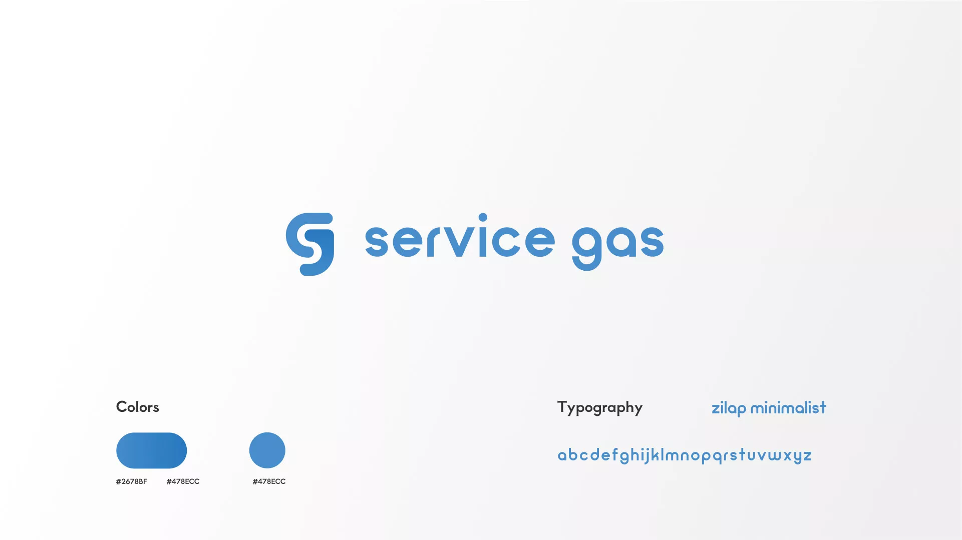 Разработка логотипа газовой компании «Сервис газ» в Бугуруслане