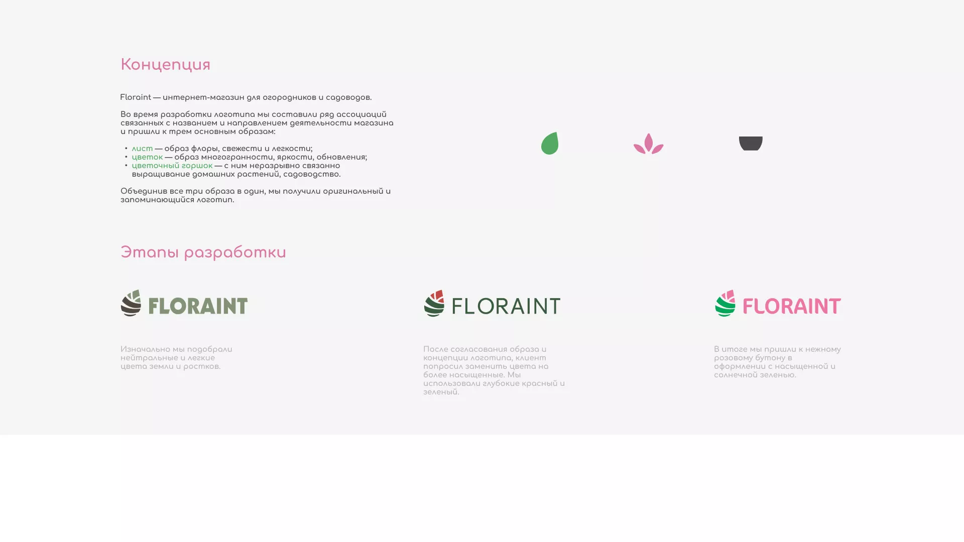 Создание логотипа и интернет-магазина «FLORAINT» в Бугуруслане